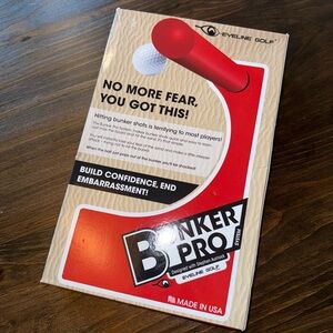 Brand New Bunker Pro Eyeline Golf Kit